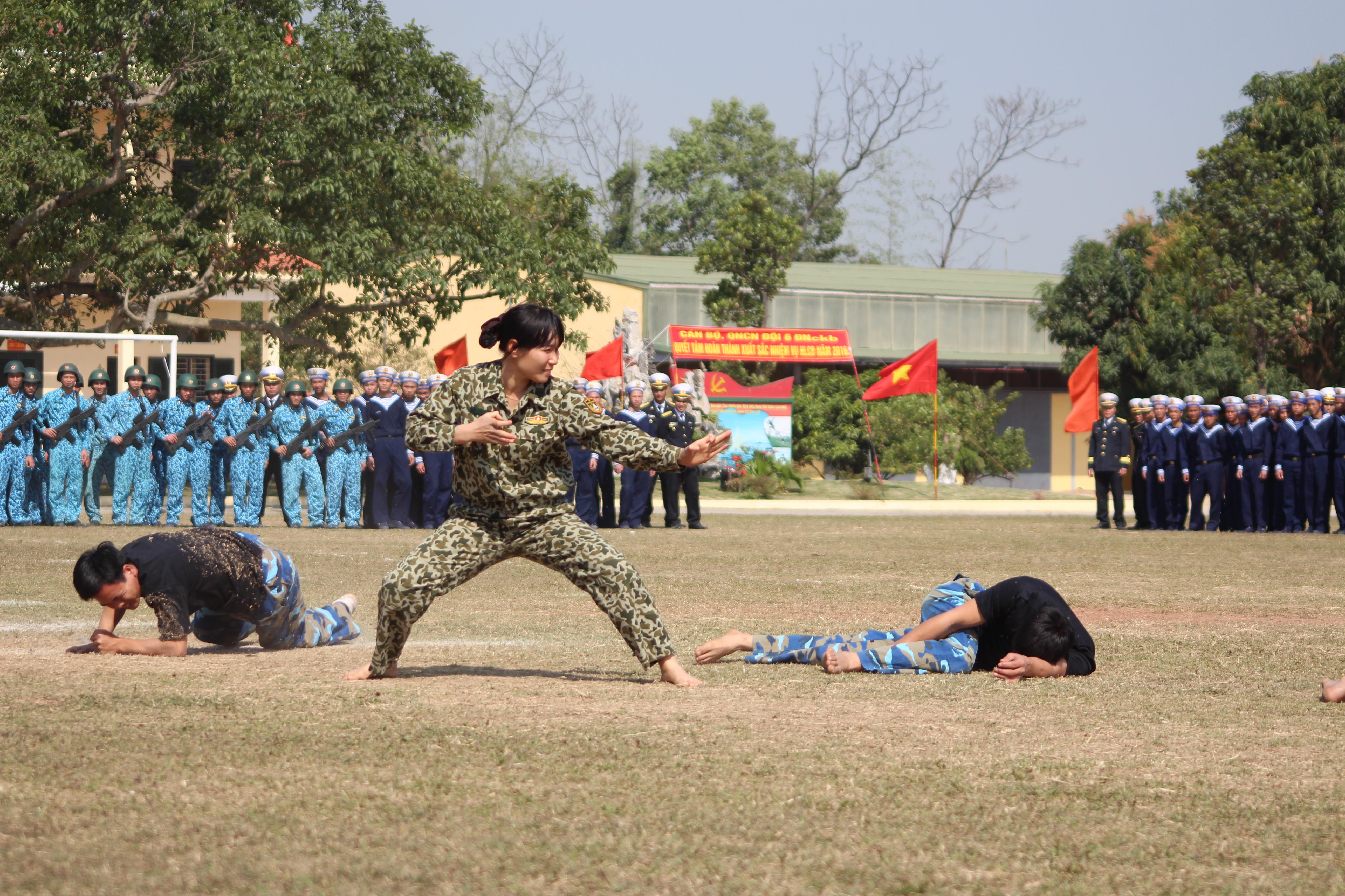  “Cô gái vàng” của Bộ đội Hải quân

